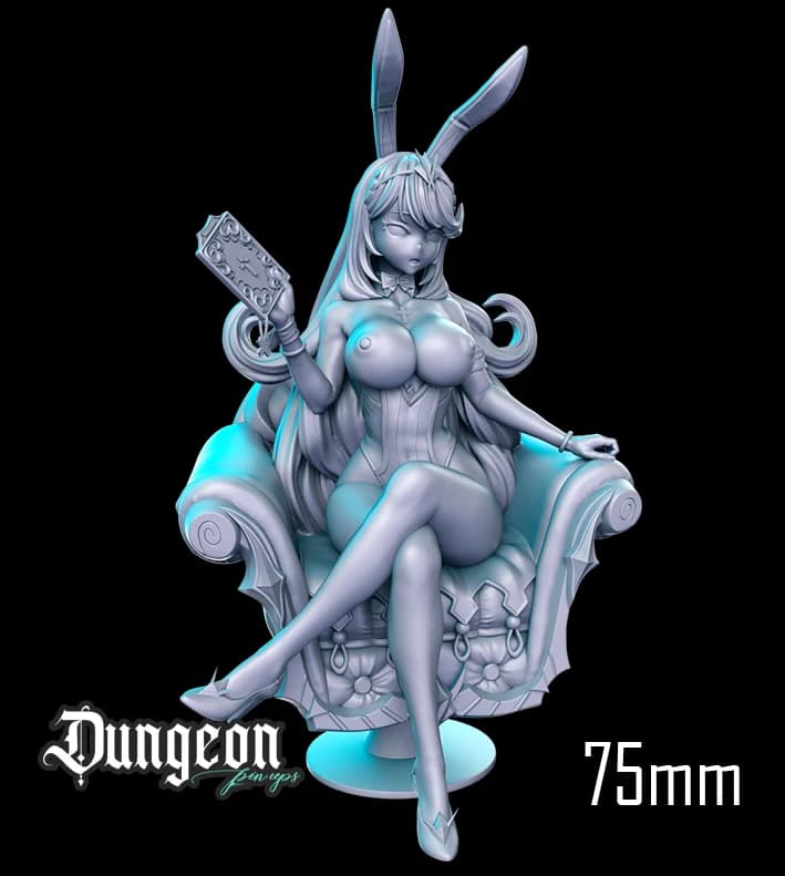 Pyra e Mythra — Miniatura 3D Bunny Girl | RN Estudio