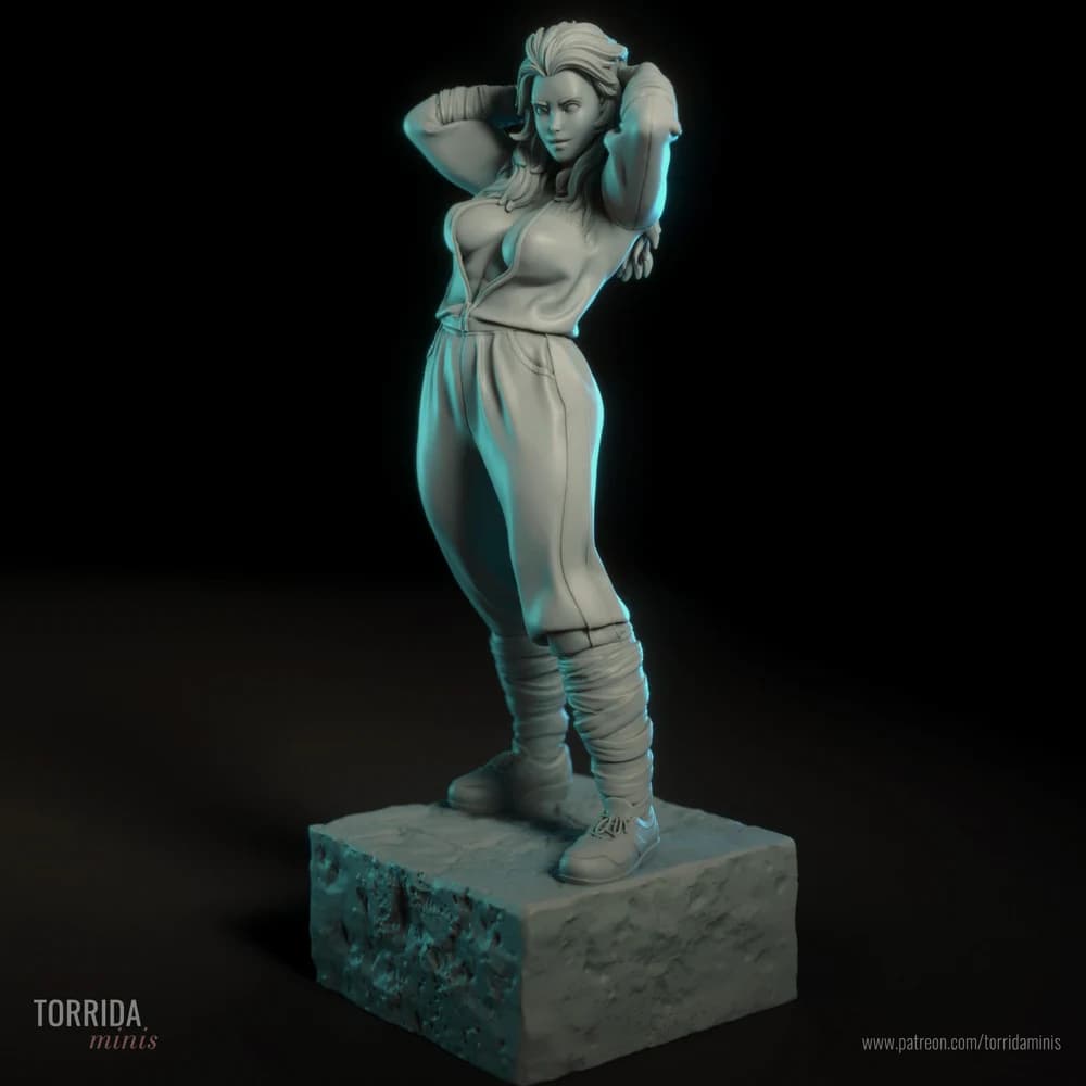 Noi — Miniatura 3D Pin-up Urbana | Torrida Minis