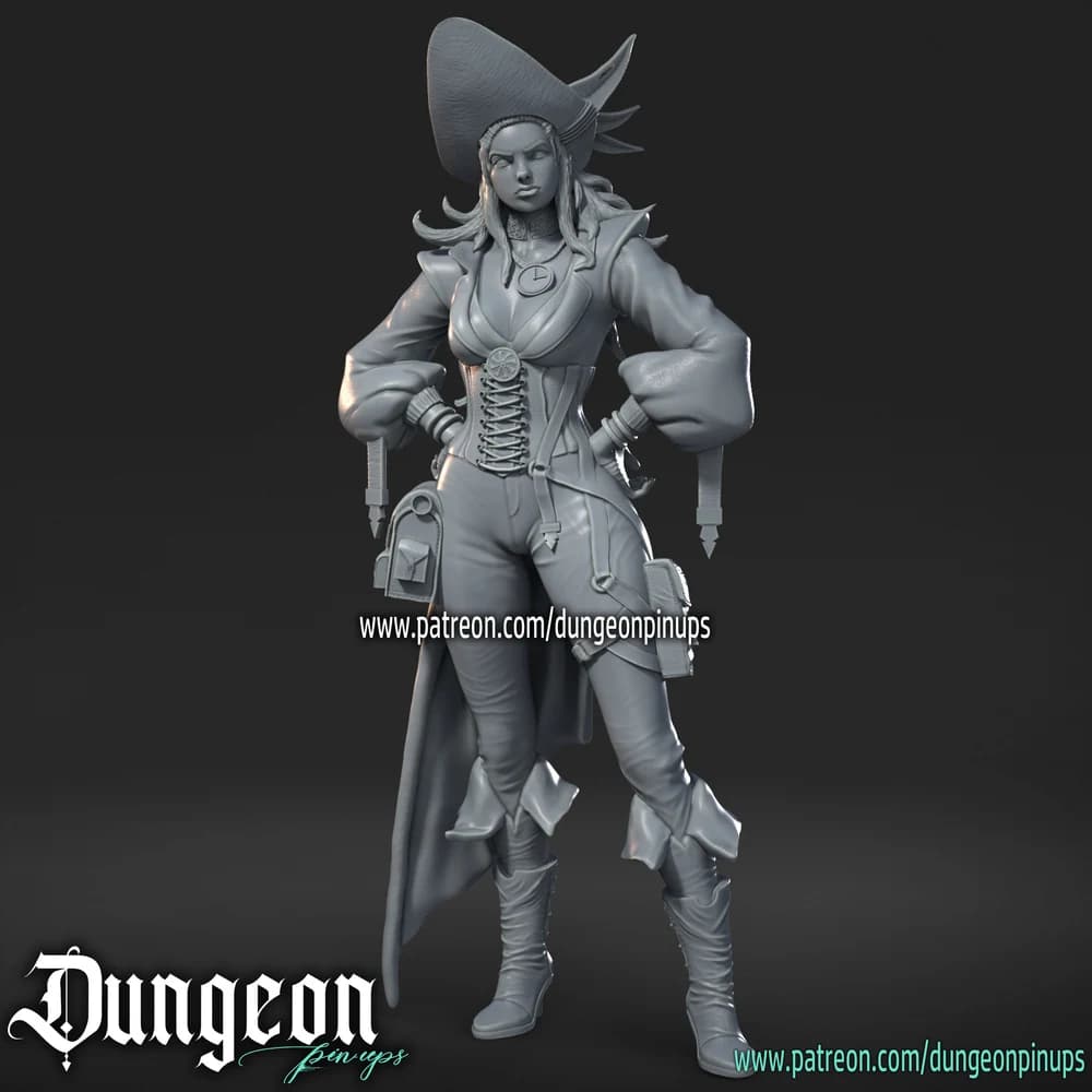 Teresa — Miniatura 3D Steampunk | RN Estudio