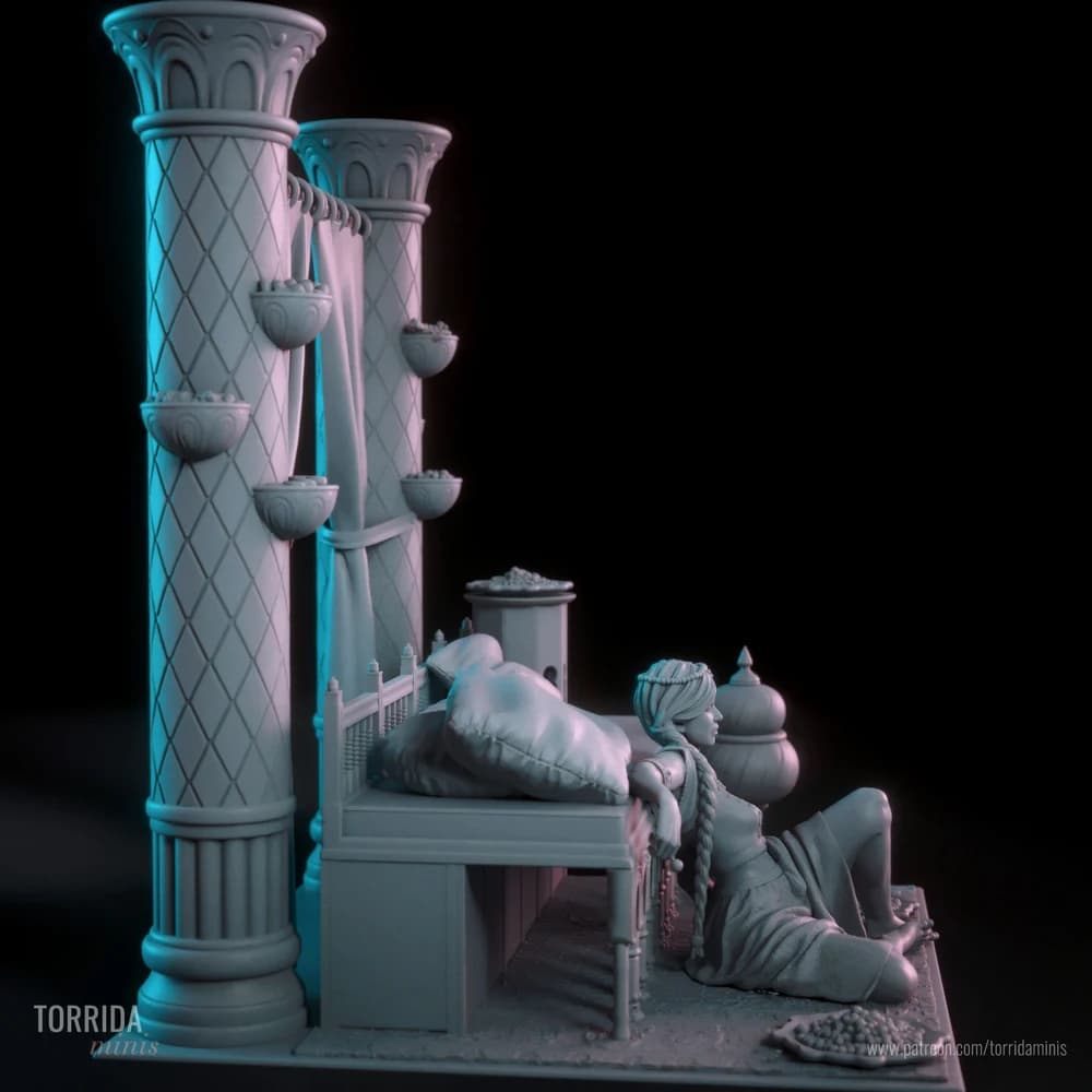 Nadia — Miniatura 3D Oriental | Torrida Minis