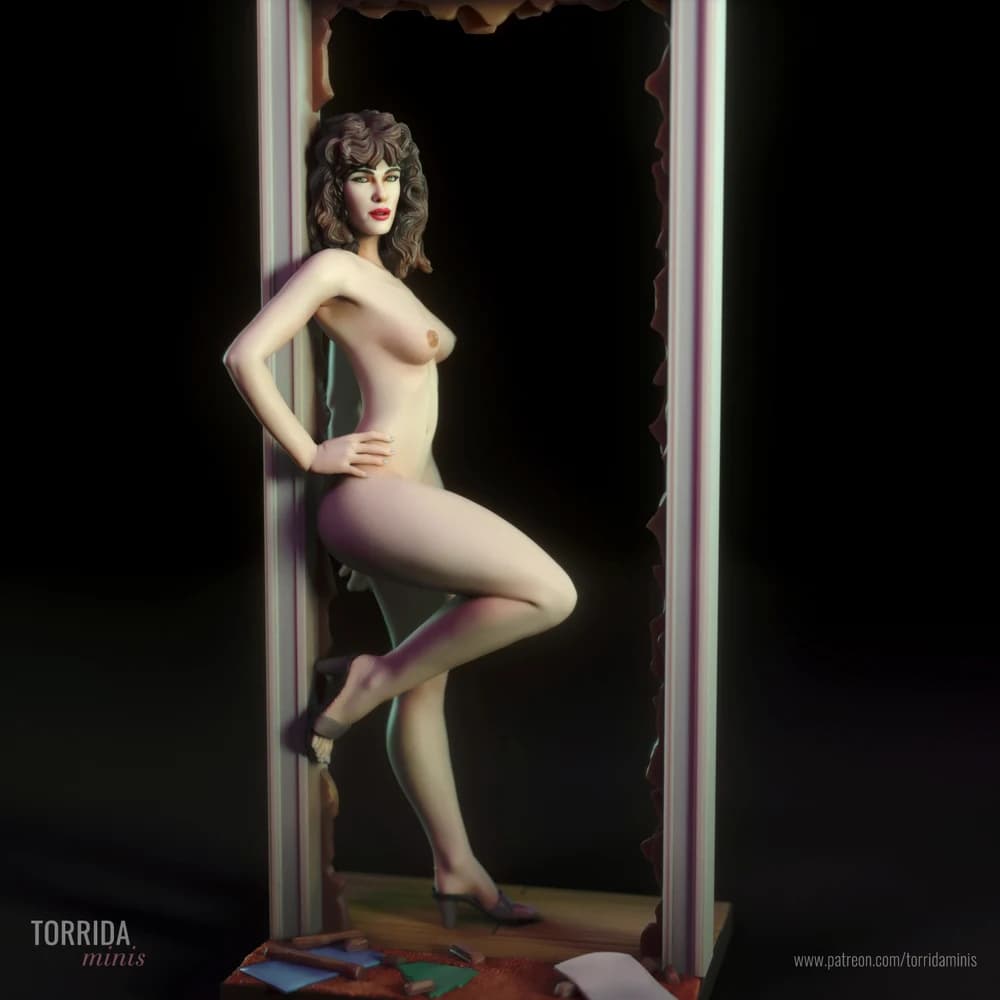 Lisa — Miniatura 3D Pin-up Clássica | Torrida Minis
