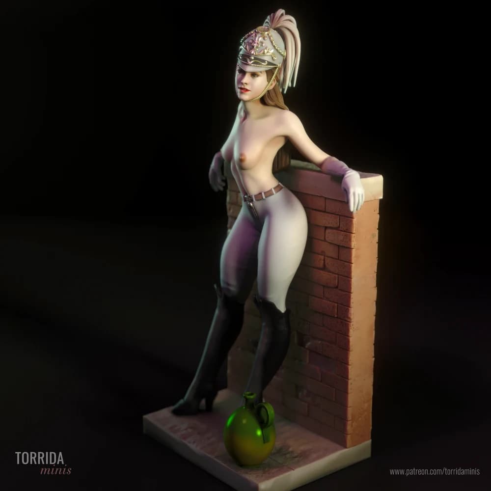 Soldada Elis — Miniatura 3D Militar | Torrida Minis