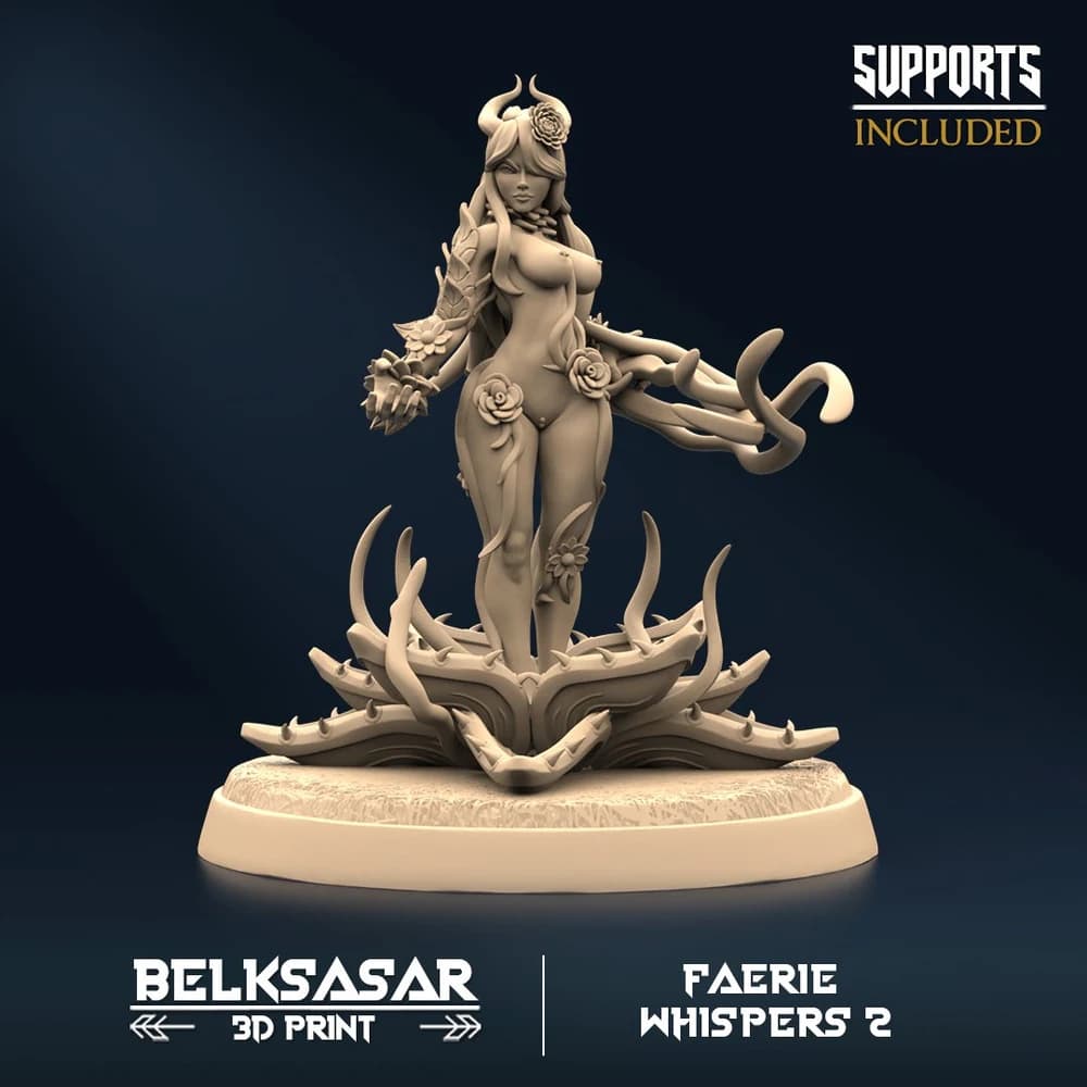 Acusadora de Esporos A — Miniatura 3D Fantasia Sombria | Belksasar