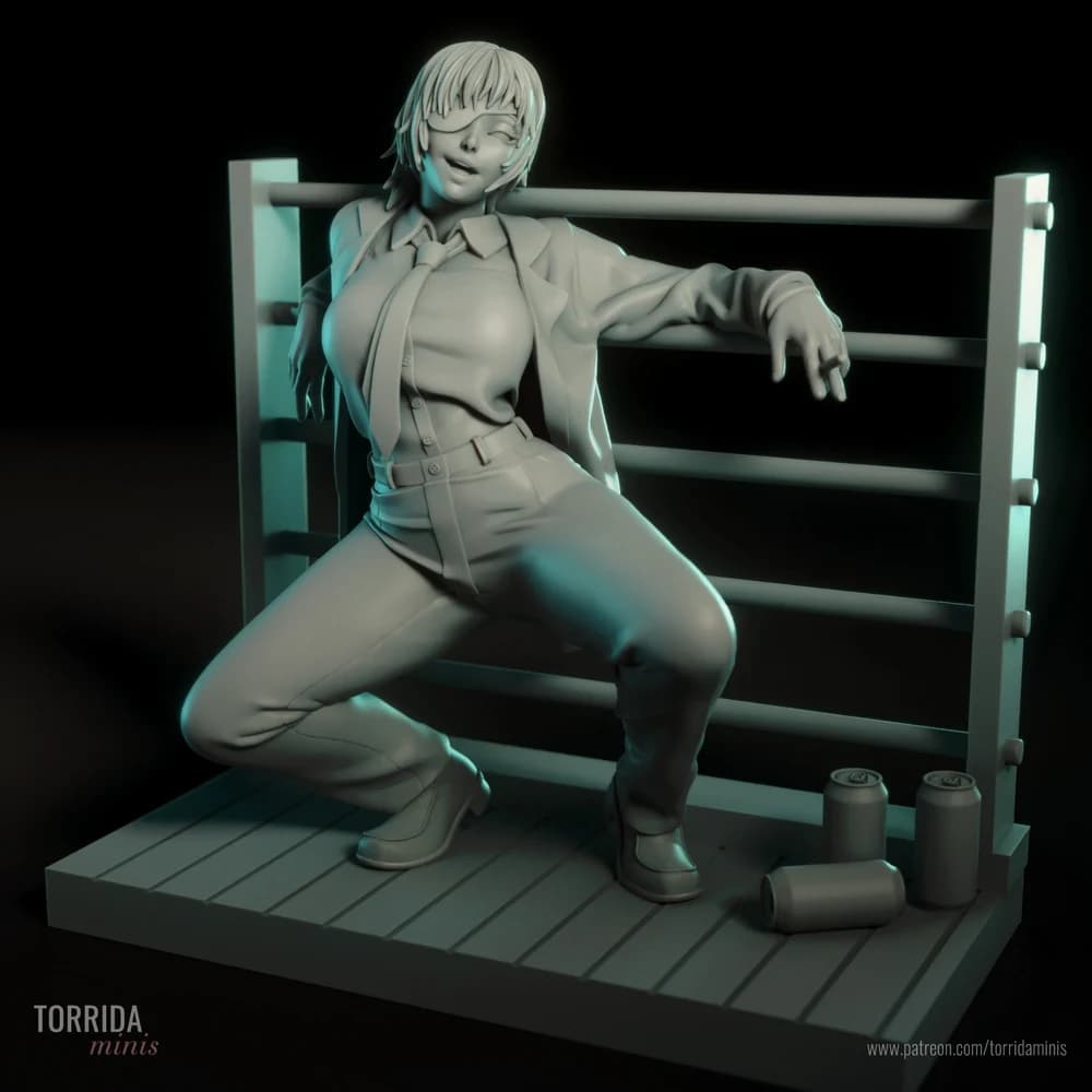 Himeno — Miniatura 3D Anime Moderno | Torrida Minis