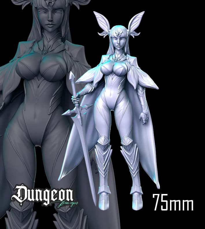Pink — Miniatura 3D Fantasia | RN Estudio
