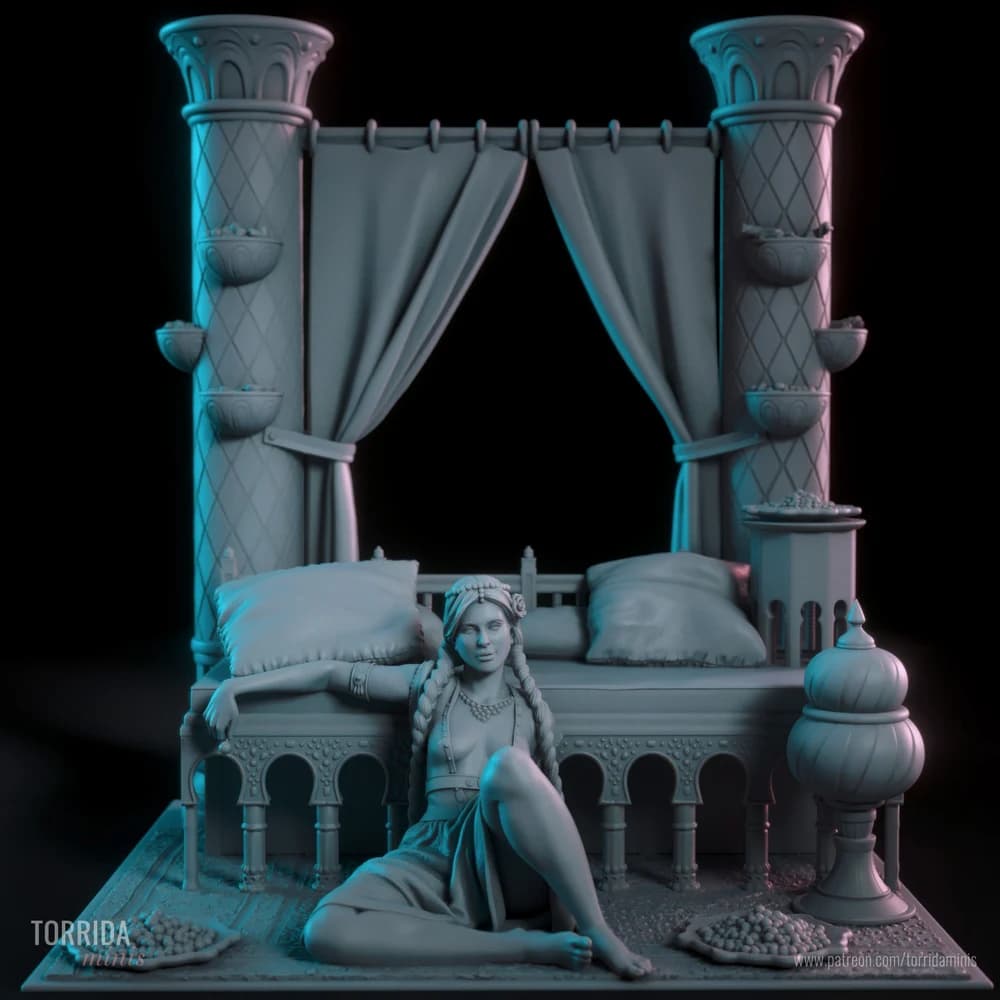 Nadia — Miniatura 3D Oriental | Torrida Minis