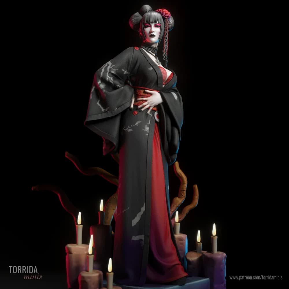 Hikari — Miniatura 3D Oriental | Torrida Minis