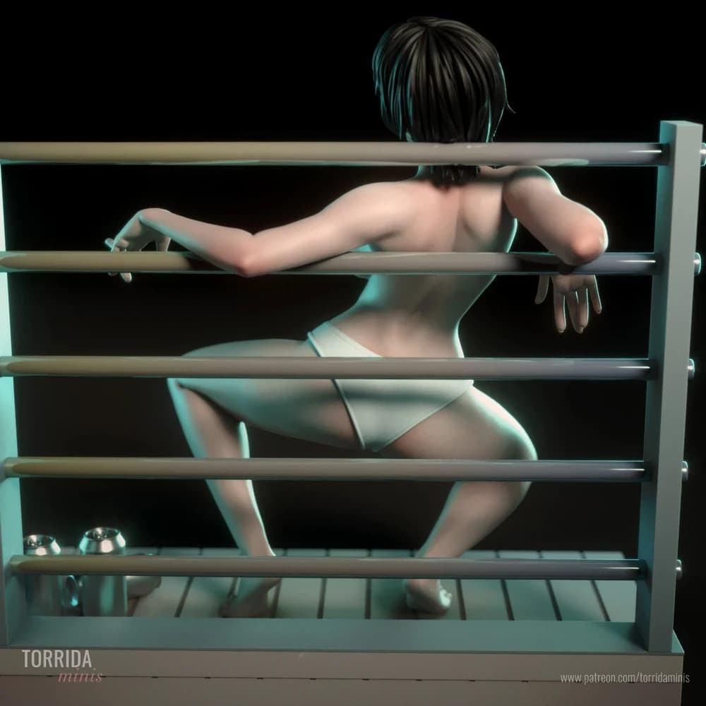 Himeno — Miniatura 3D Anime Moderno | Torrida Minis