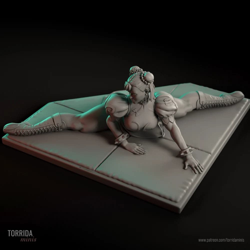 Chun Li — Miniatura 3D Oriental | Torrida Minis
