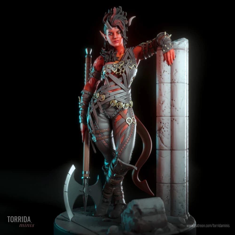 Karlach — Miniatura 3D Fantasia | Torrida Minis