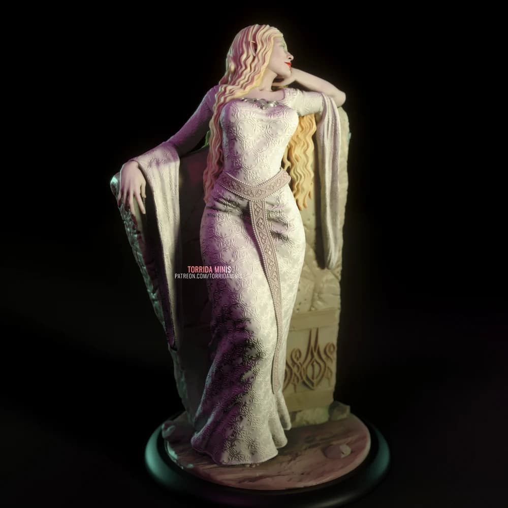 Galadriel — Miniatura 3D Fantasia | Torrida Minis