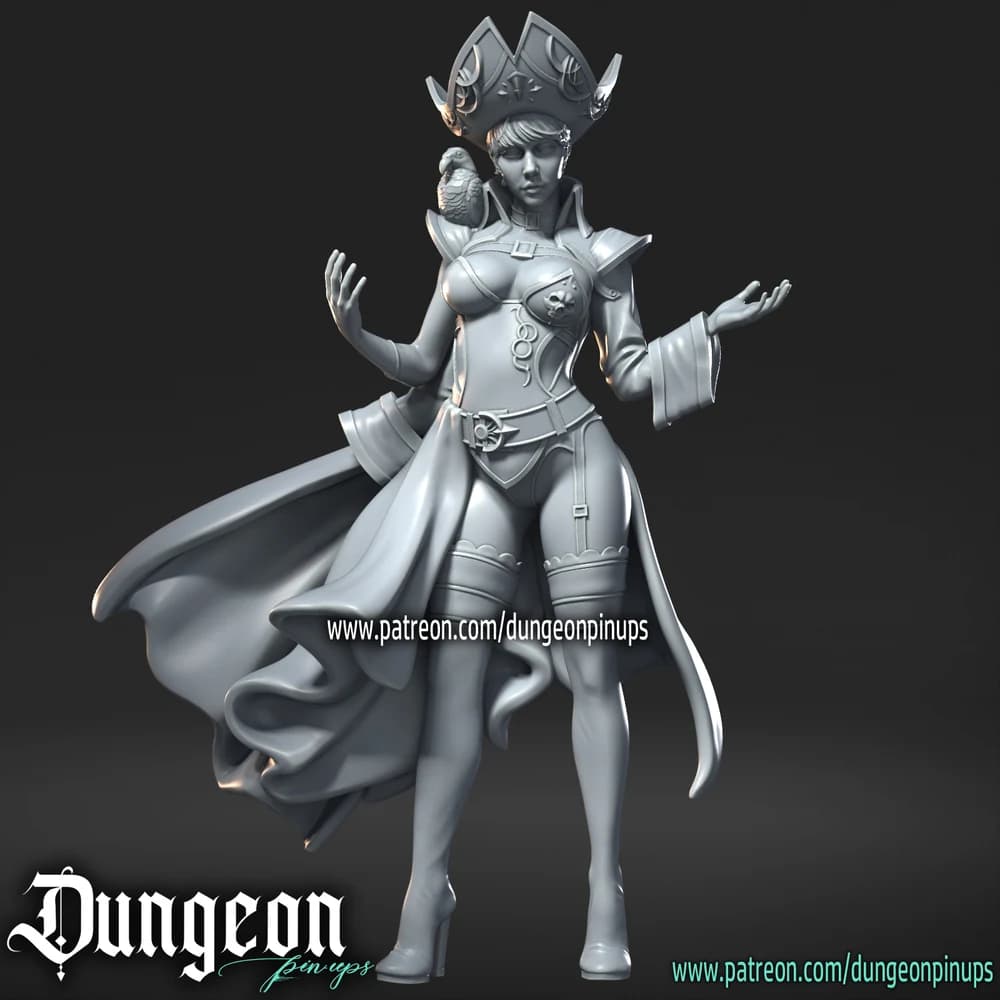 Marigold — Miniatura 3D Pirata | RN Estudio