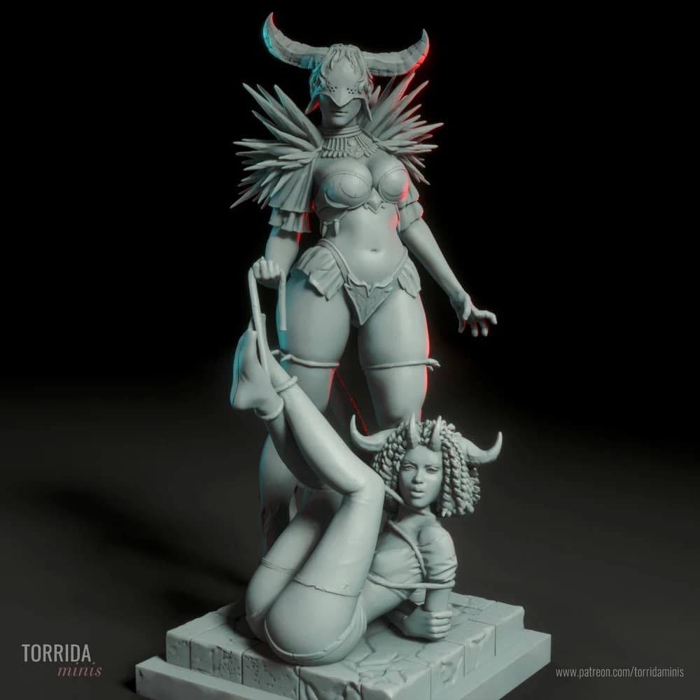 Bilha — Miniatura 3D Fantasia Sombria | Torrida Minis