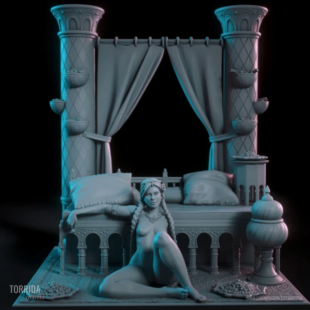 Nadia — Miniatura 3D Oriental | Torrida Minis