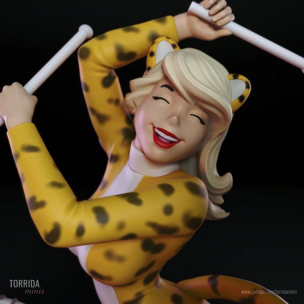 Josie e as Gatinhas — Miniatura 3D Pin-up Retro | Torrida Minis