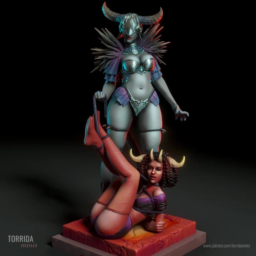 Bilha — Miniatura 3D Fantasia Sombria | Torrida Minis