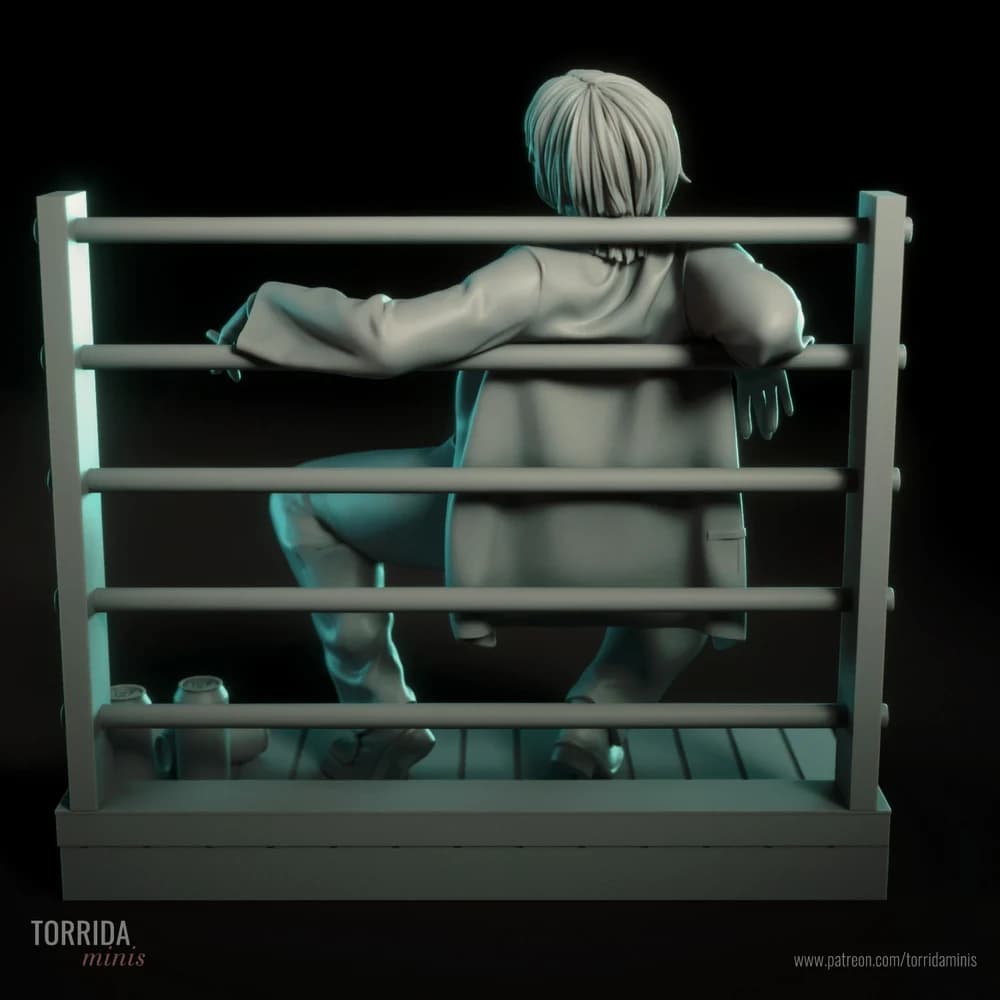 Himeno — Miniatura 3D Anime Moderno | Torrida Minis