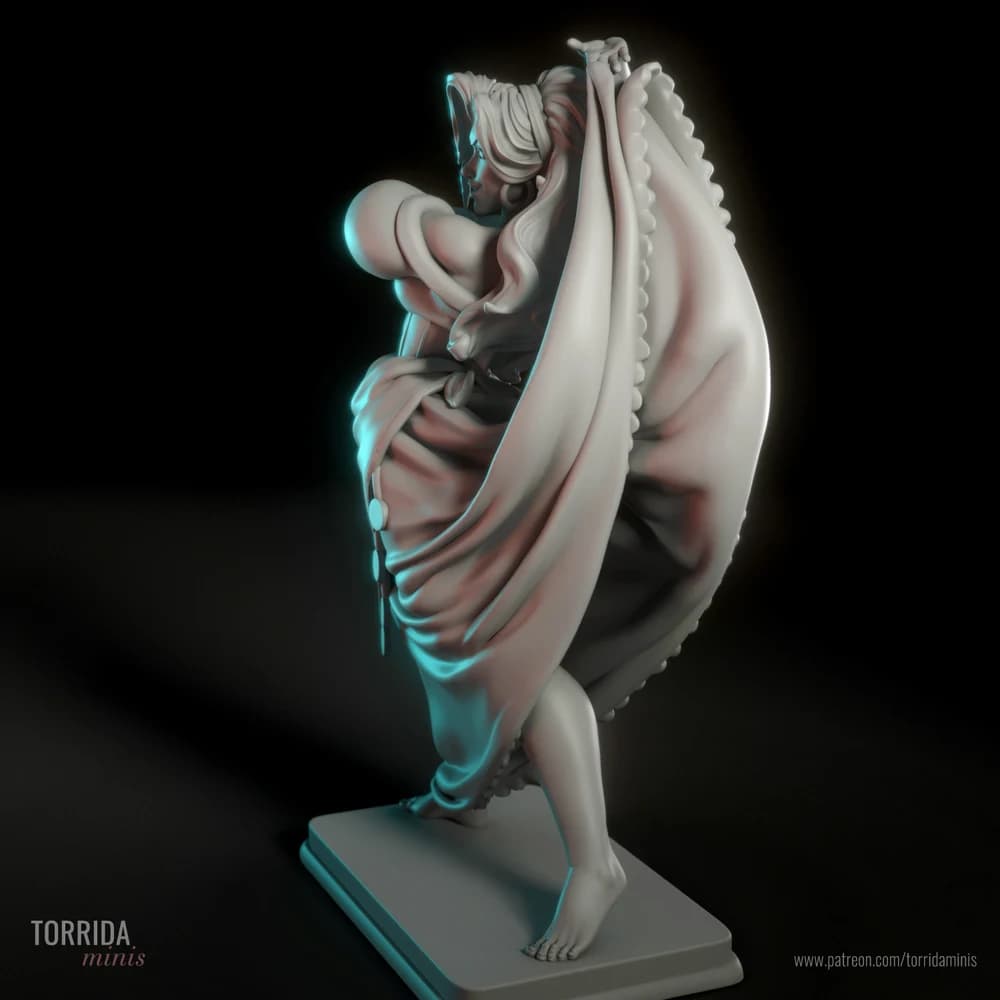 Esmeralda — Miniatura 3D Cigana Sedutora | Torrida Minis