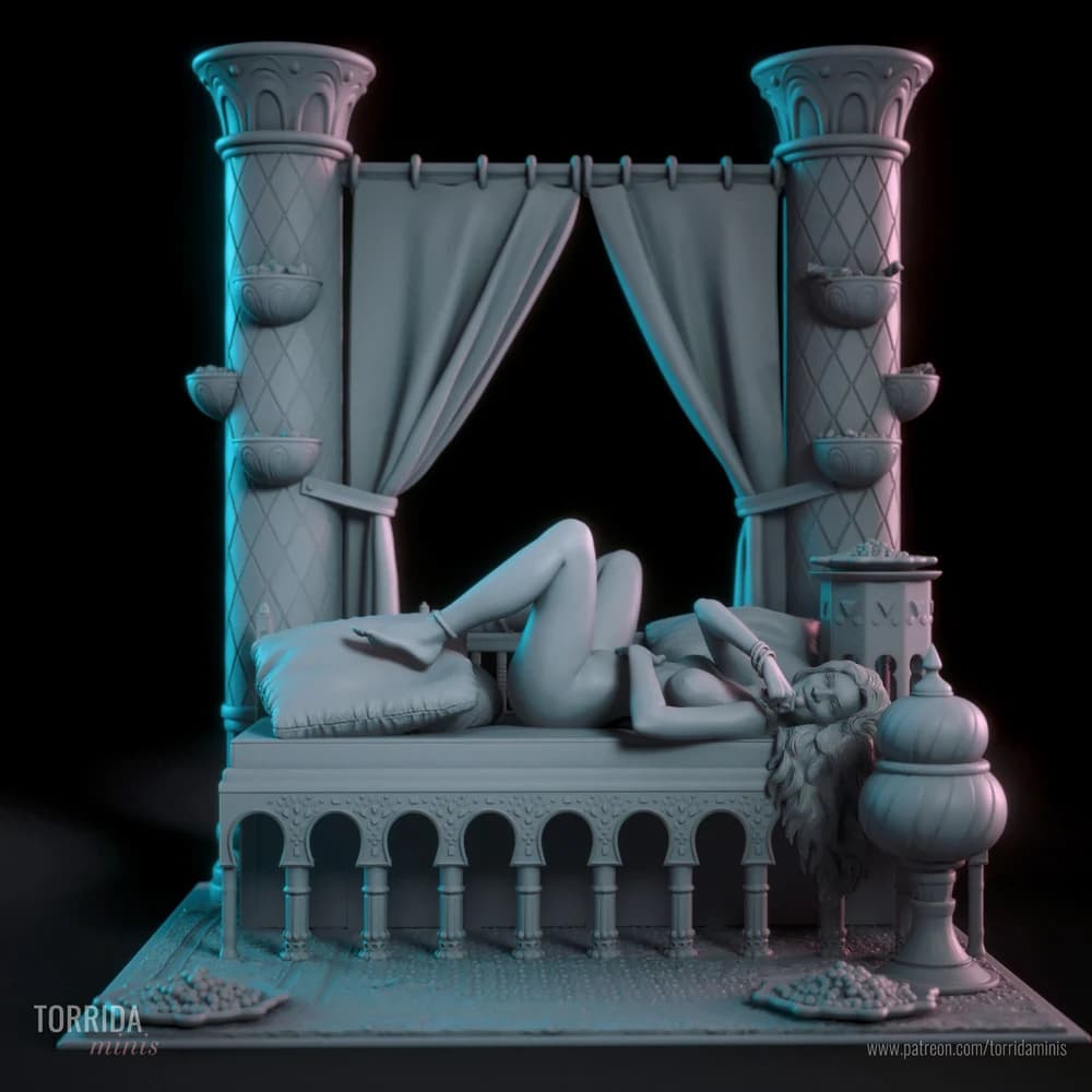 Harika — Miniatura 3D Oriental | Torrida Minis