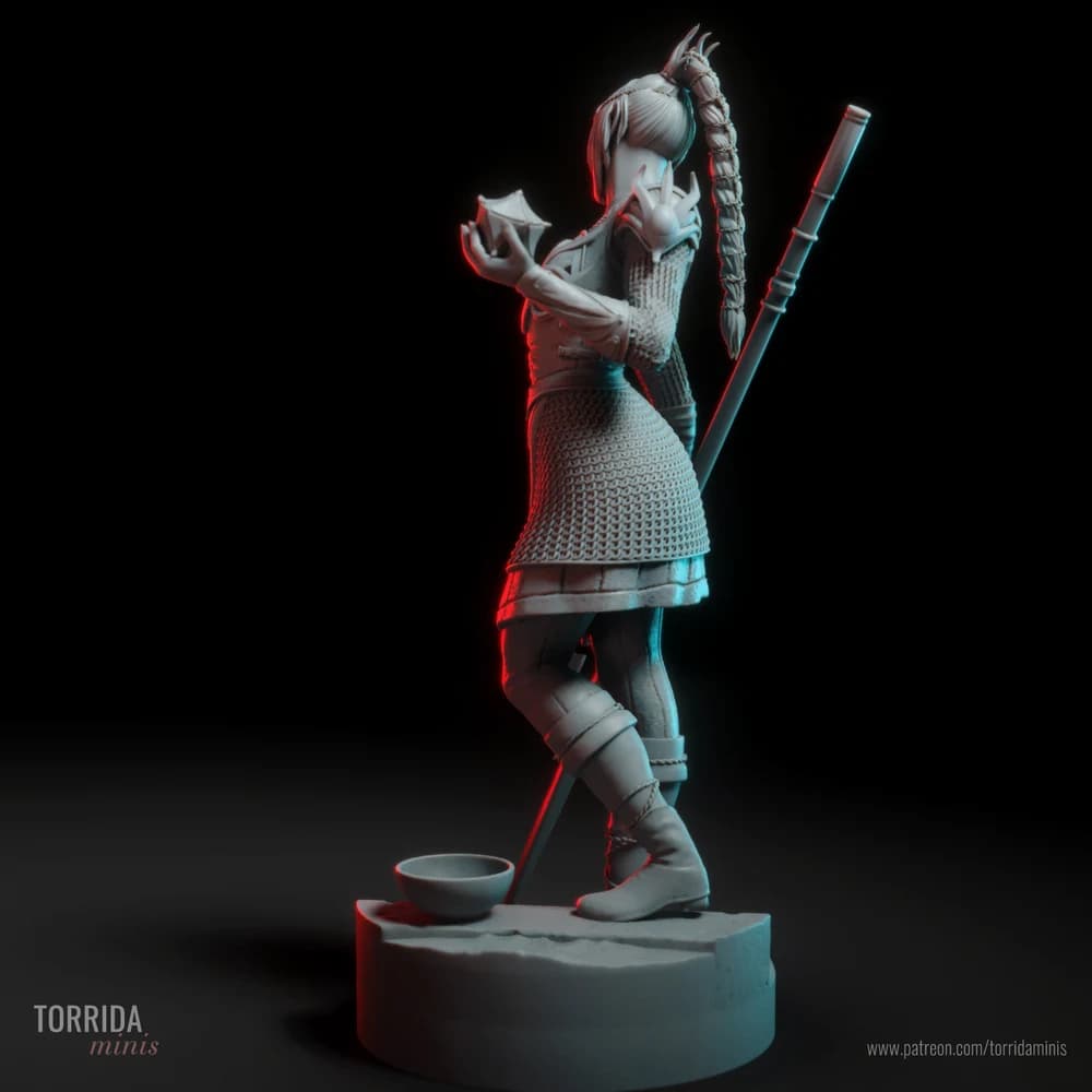 Shadowheart — Miniatura 3D Fantasia | Torrida Minis