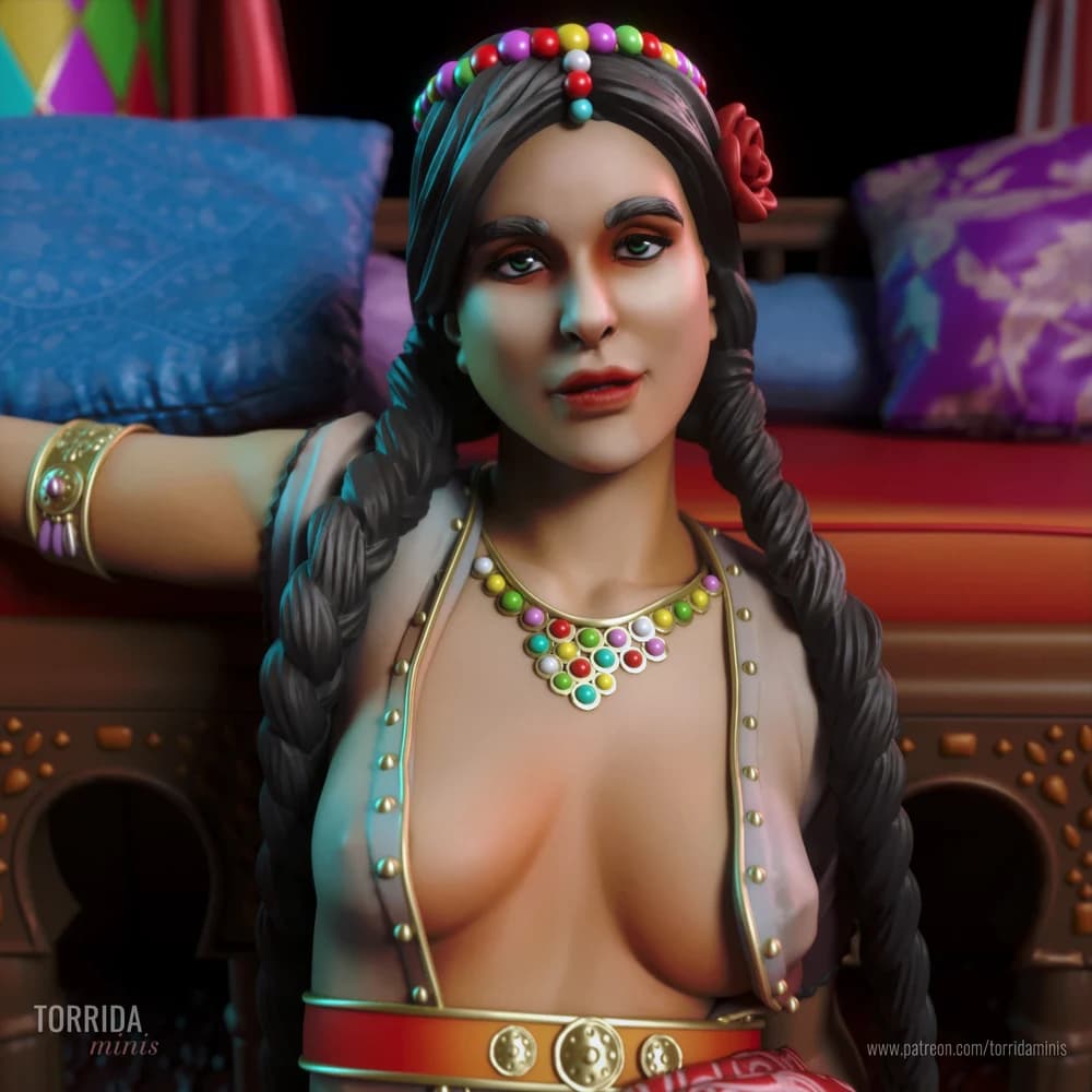Nadia — Miniatura 3D Oriental | Torrida Minis