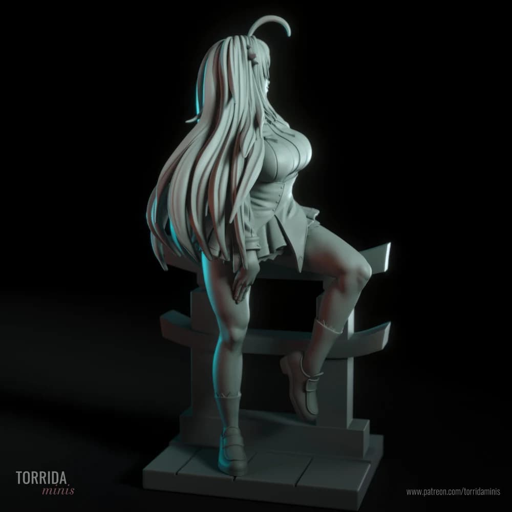 Rias Gremory — Miniatura 3D Oriental | Torrida Minis