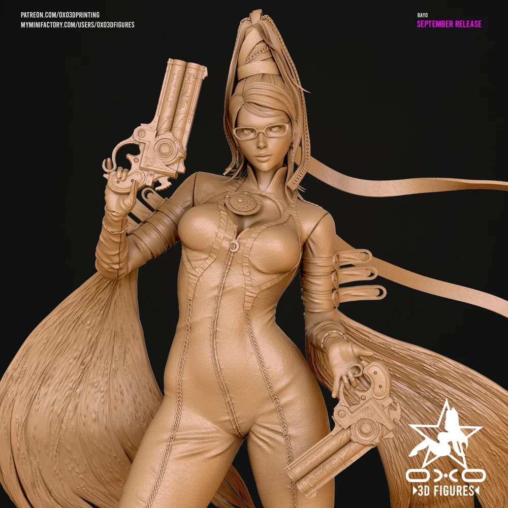 Bayonetta — Miniatura 3D Fantasia | OXO3D