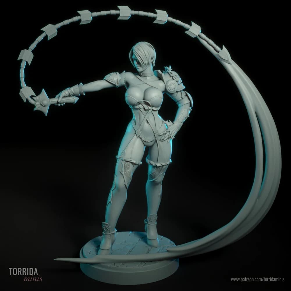 Ivy Valentine — Miniatura 3D Fantasia | Torrida Minis