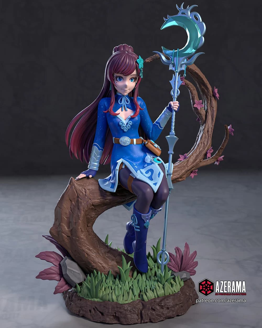 Aoi Haruka — Miniatura 3D Fantasia Oriental | Elite Pinup 3D