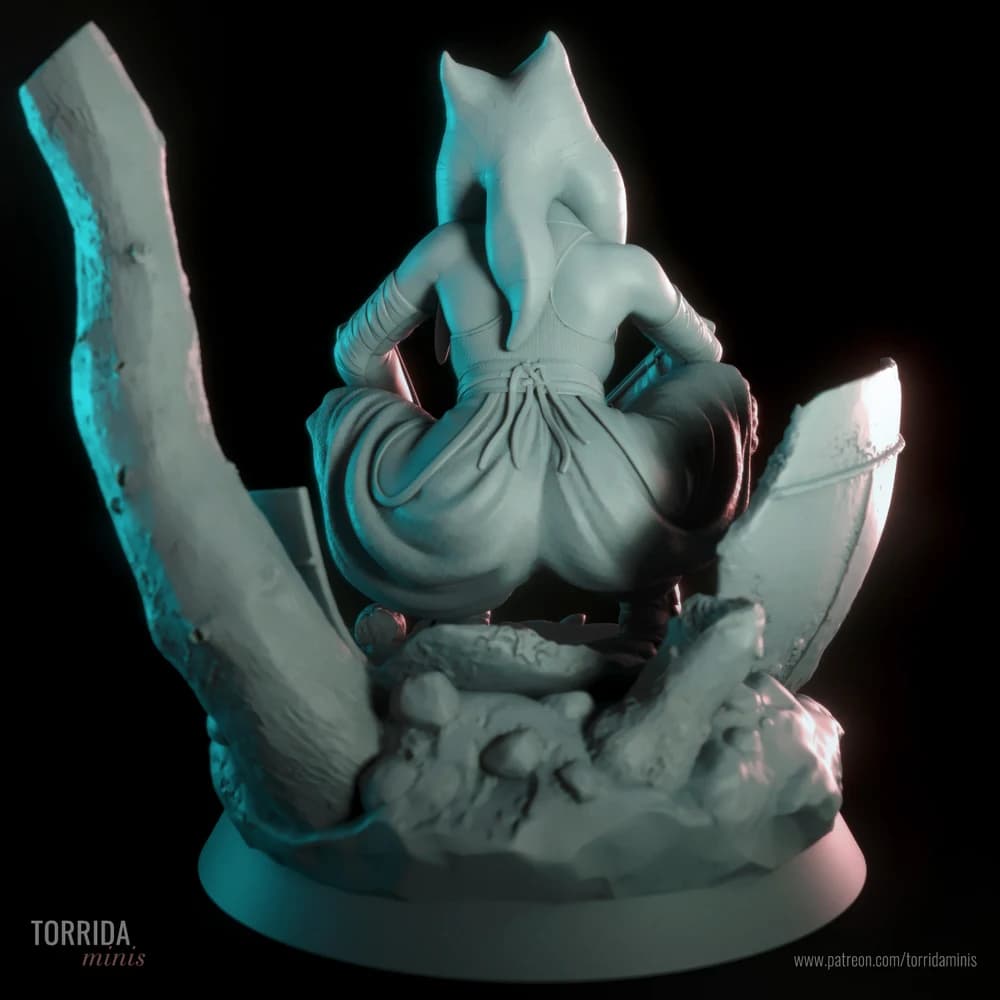 Ahsoka Tano — Miniatura 3D Sci-Fi | Torrida Minis