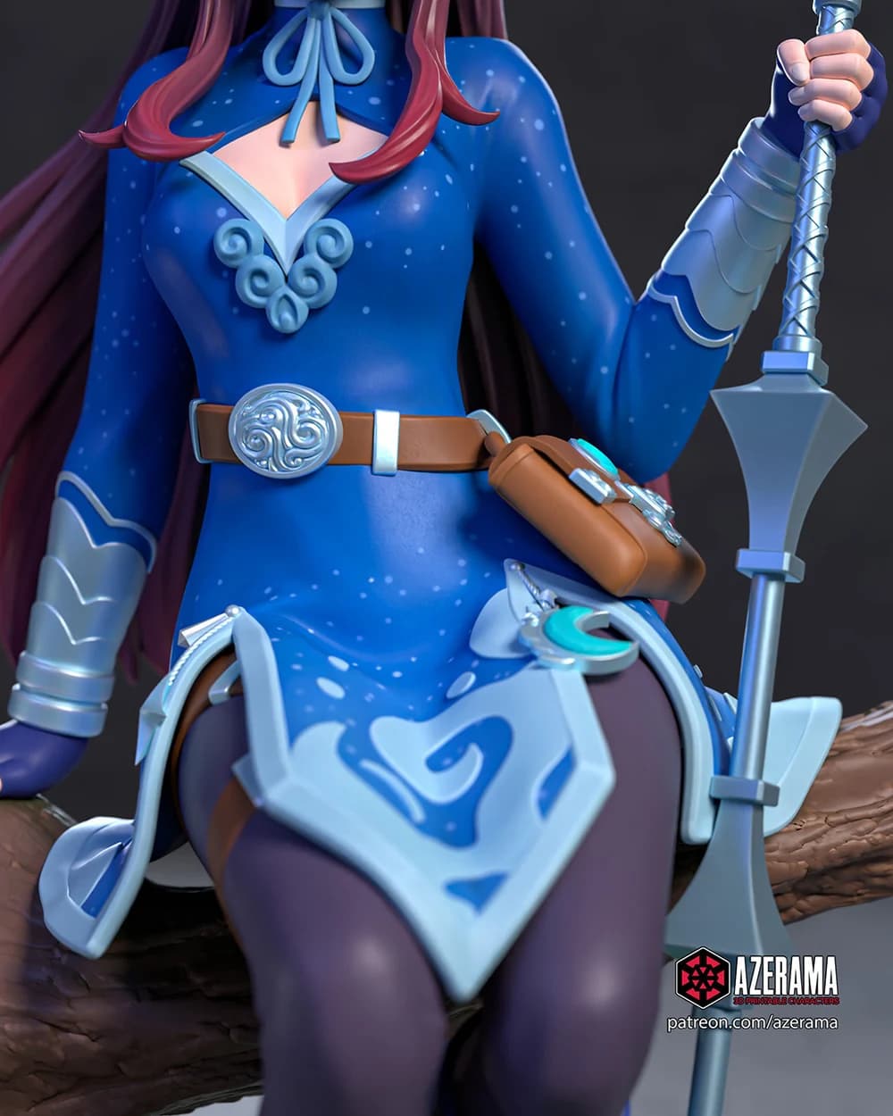 Aoi Haruka — Miniatura 3D Fantasia Oriental | Elite Pinup 3D