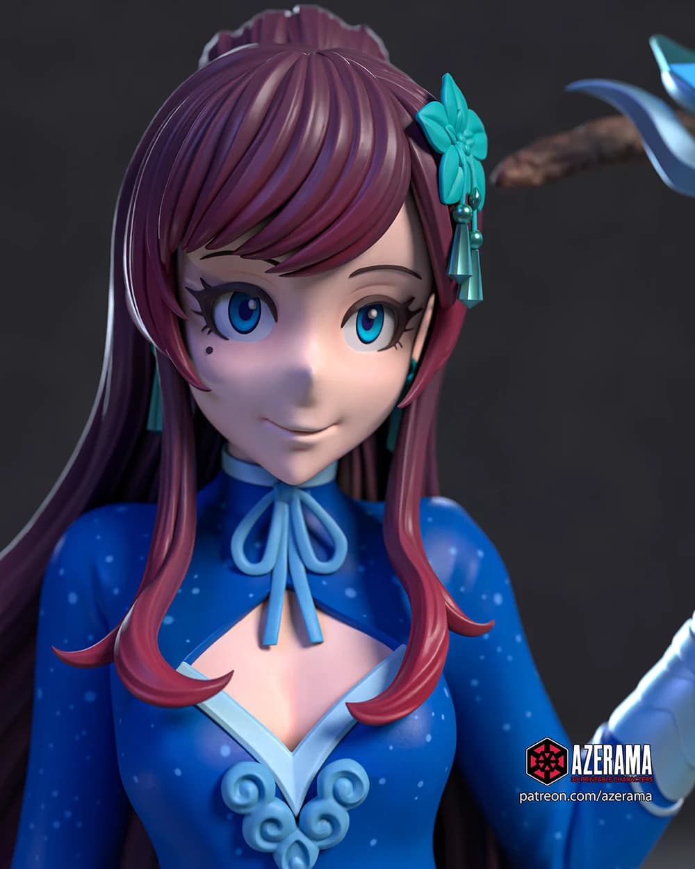 Aoi Haruka — Miniatura 3D Fantasia Oriental | Elite Pinup 3D