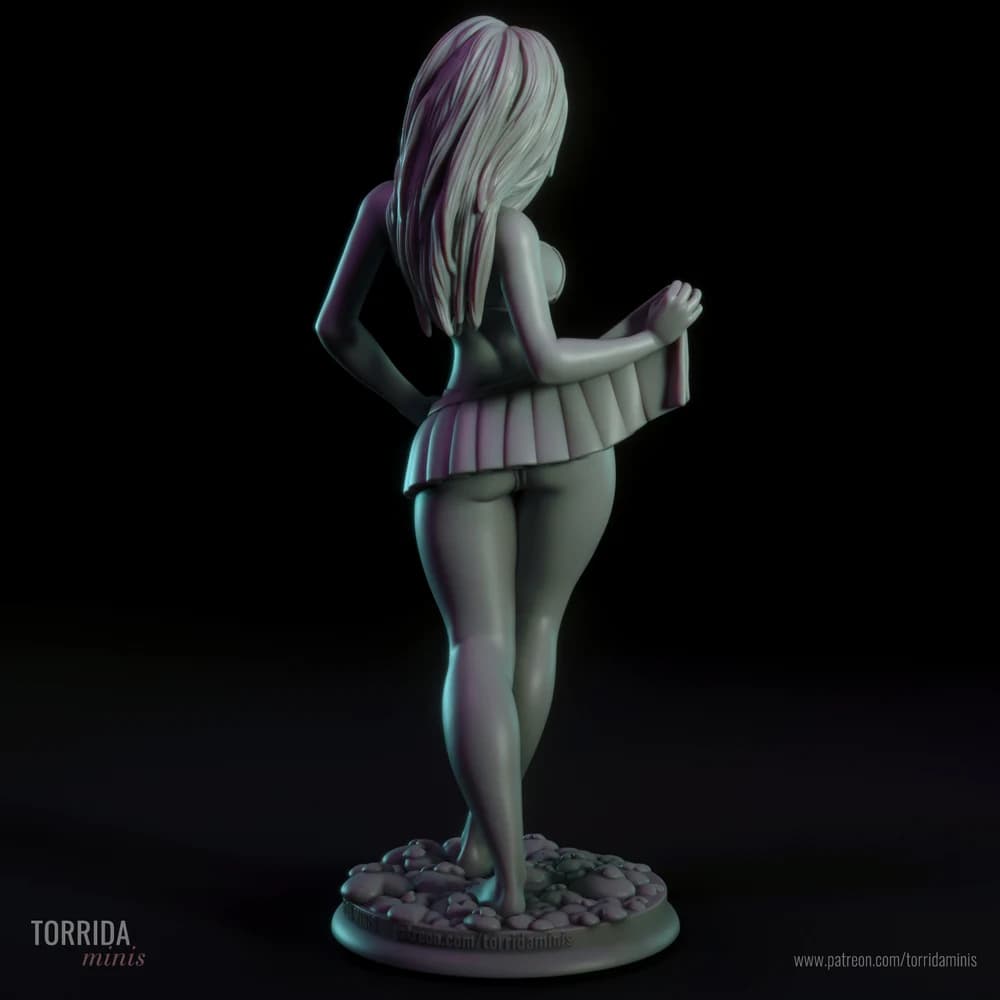Ellen — Miniatura 3D Pin-up de Verão | Torrida Minis