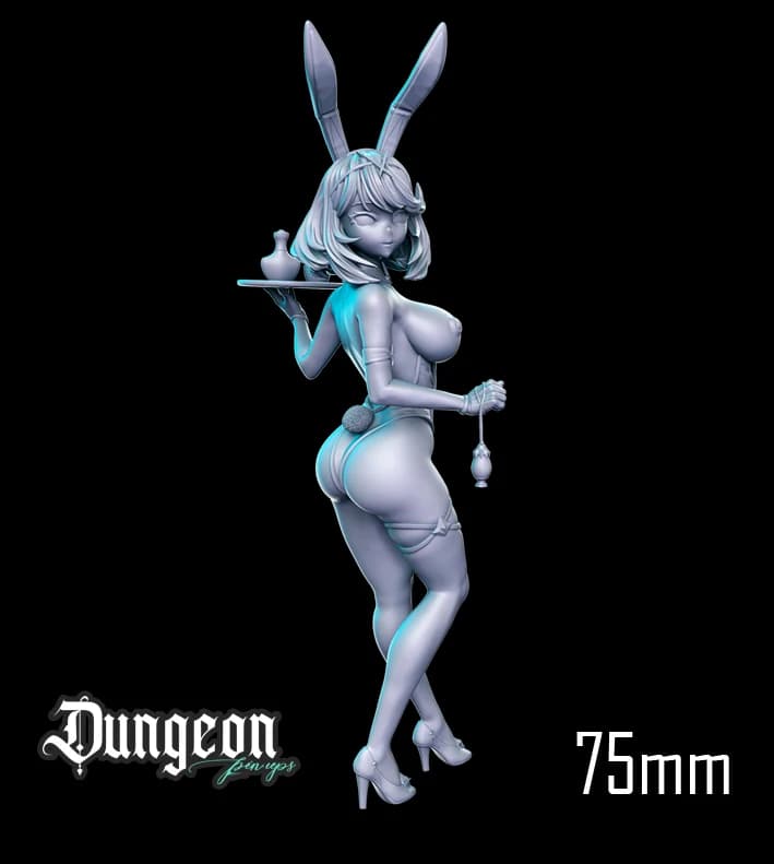 Pyra e Mythra — Miniatura 3D Bunny Girl | RN Estudio
