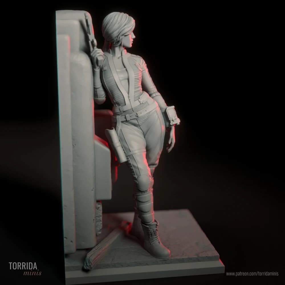 Lucy — Miniatura 3D Pós-Apocalíptica | Torrida Minis