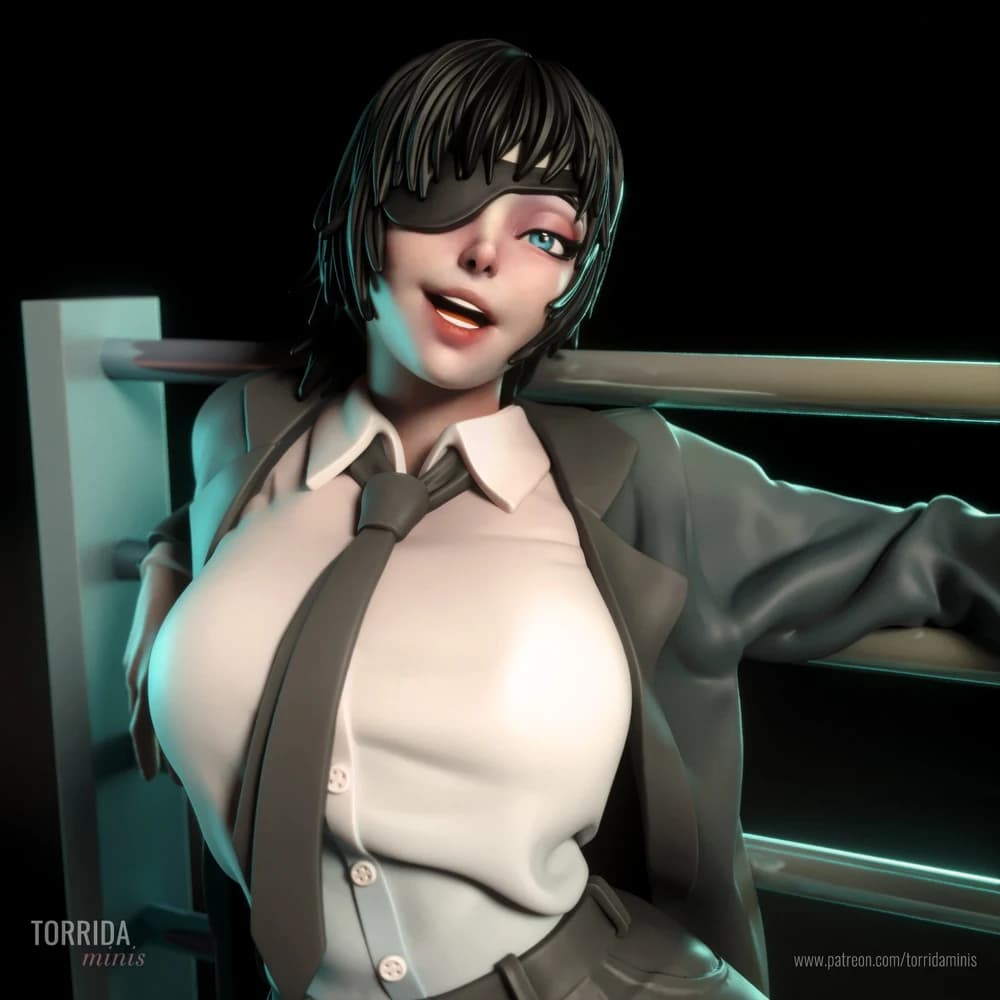 Himeno — Miniatura 3D Anime Moderno | Torrida Minis