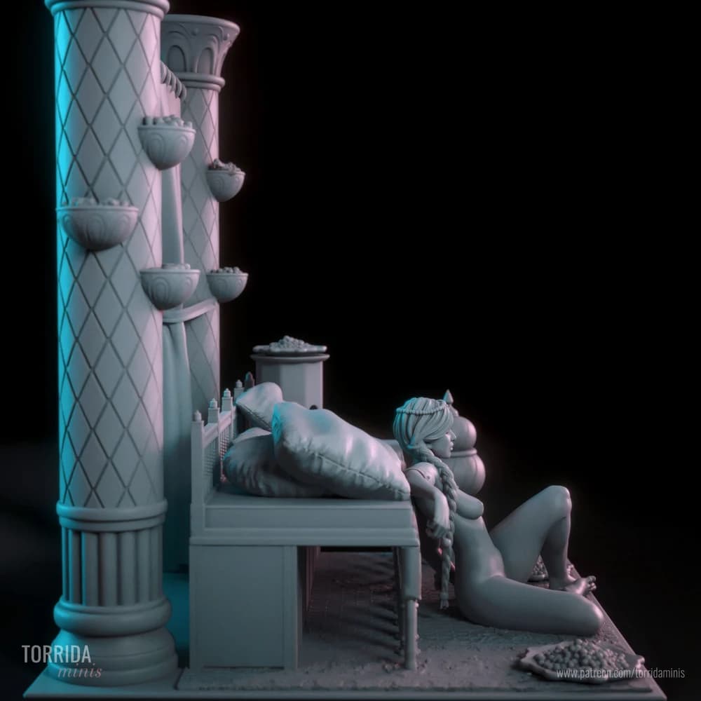 Nadia — Miniatura 3D Oriental | Torrida Minis