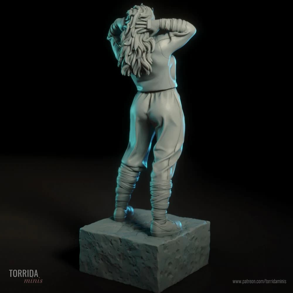 Noi — Miniatura 3D Pin-up Urbana | Torrida Minis