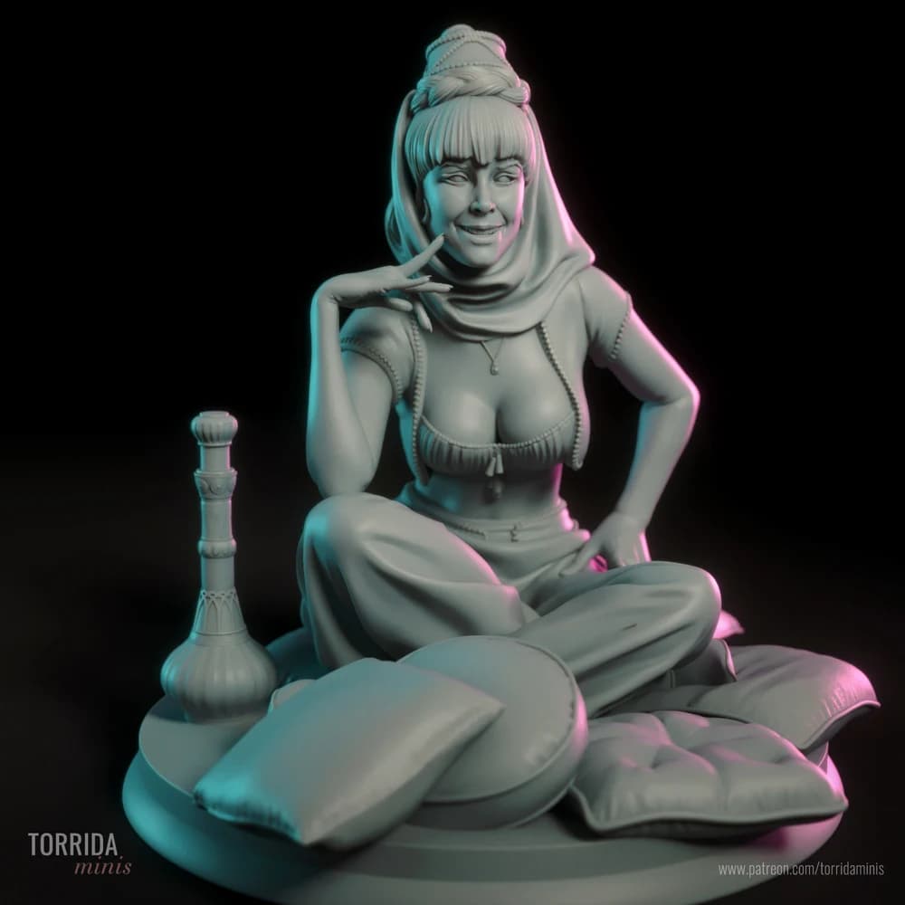 Jeannie — Miniatura 3D Oriental | Torrida Minis