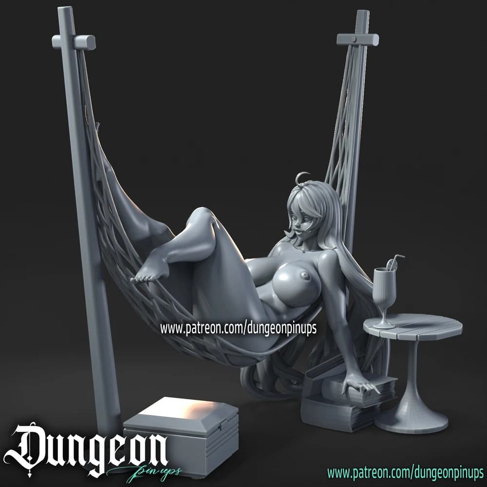 Sunny Skye — Miniatura 3D Pin-up Clássica | RN Estudio