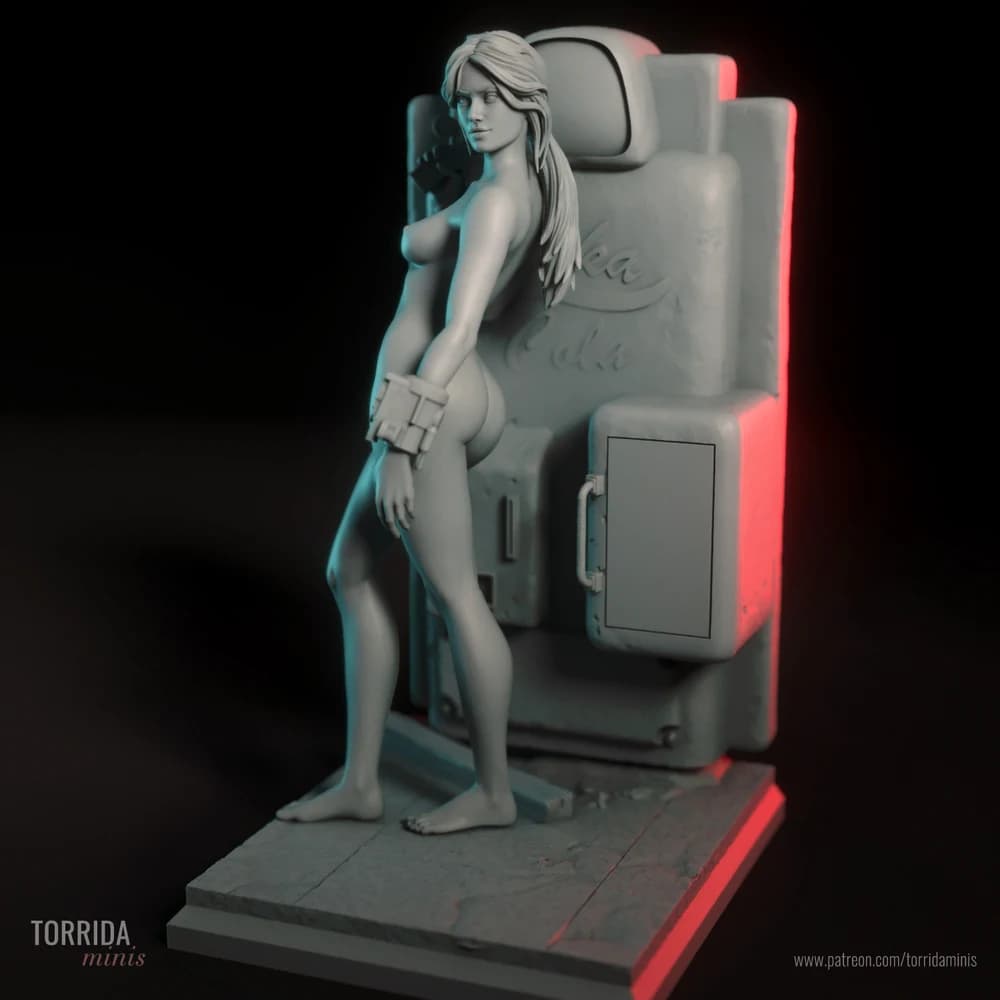 Lucy — Miniatura 3D Pós-Apocalíptica | Torrida Minis