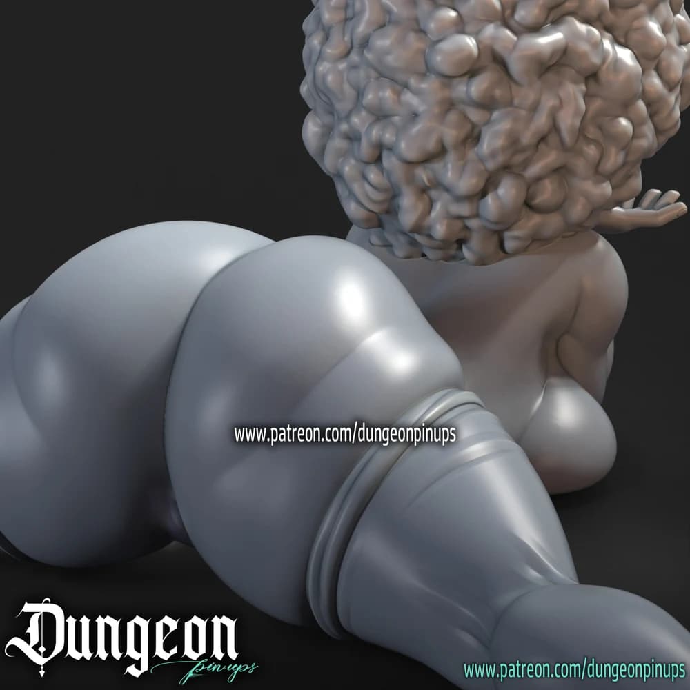 Oceania Bliss — Miniatura 3D Pinup Estilizada | RN Estudio
