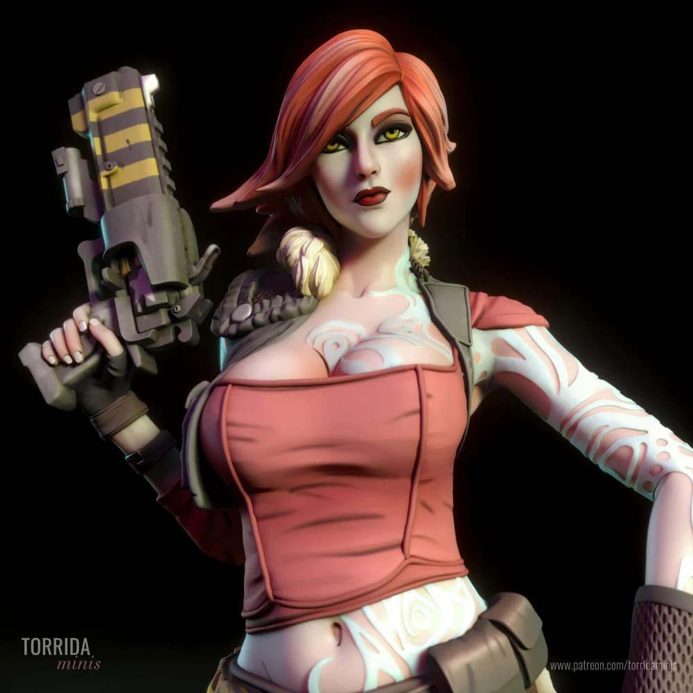 Lilith — Miniatura 3D Sci-Fi | Torrida Minis