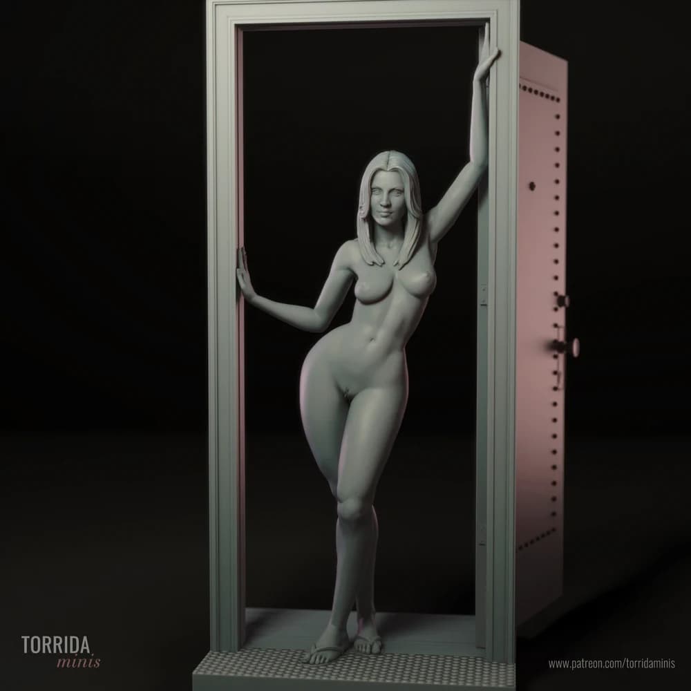 Penny — Miniatura 3D Pin-up Casual | Torrida Minis