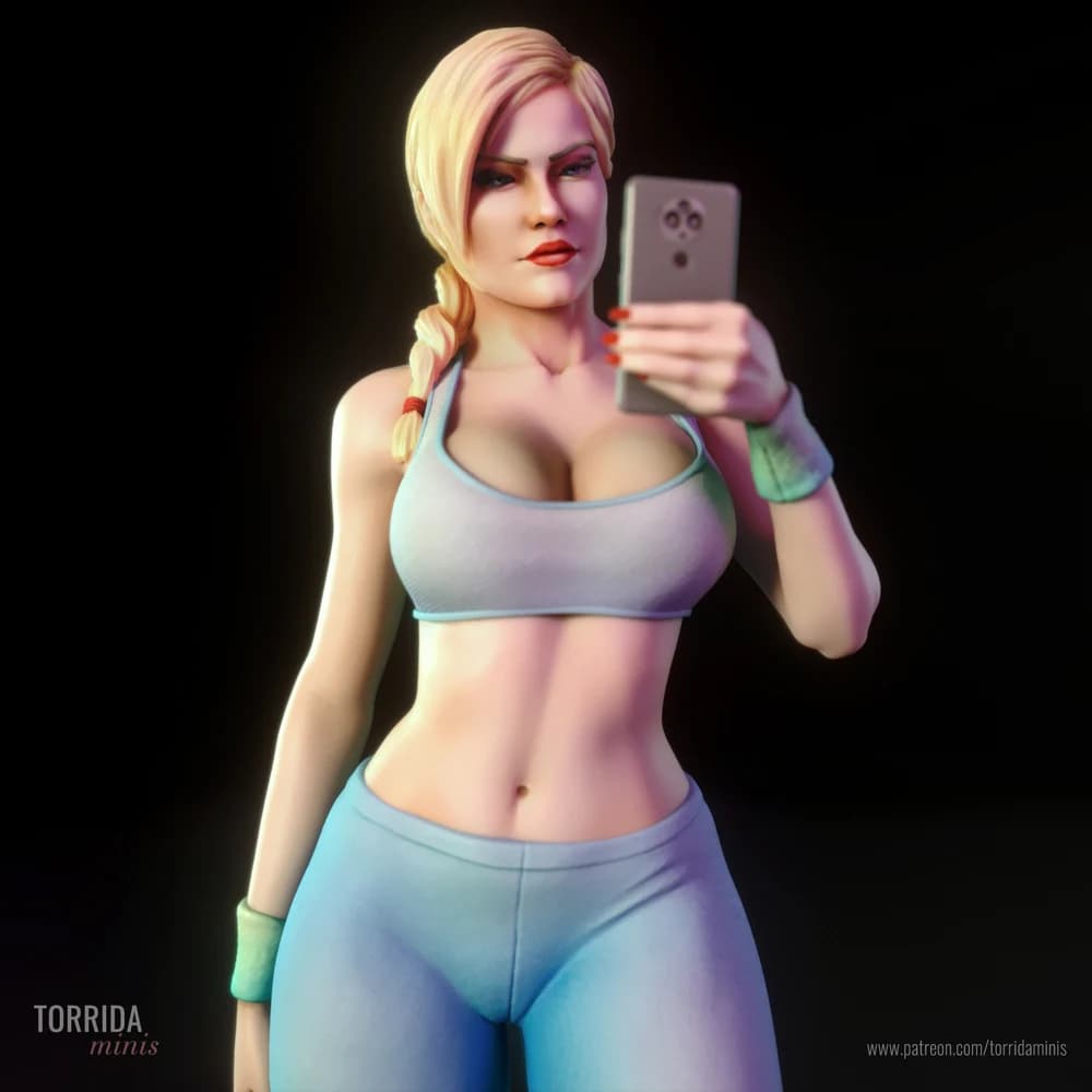 Ashley — Miniatura 3D Fitness | Torrida Minis