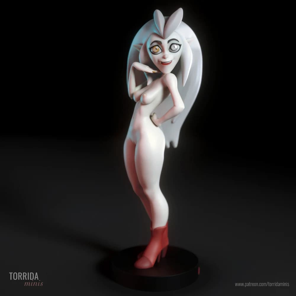 Eda — Miniatura 3D Pinup Estilizada | Torrida Minis