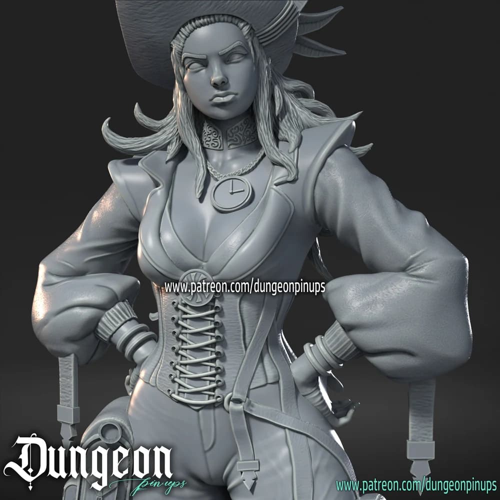Teresa — Miniatura 3D Steampunk | RN Estudio