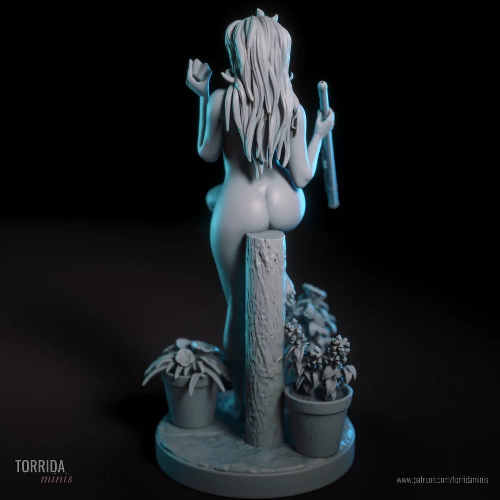 Abigail — Miniatura 3D Pin-up Clássica | Torrida Minis