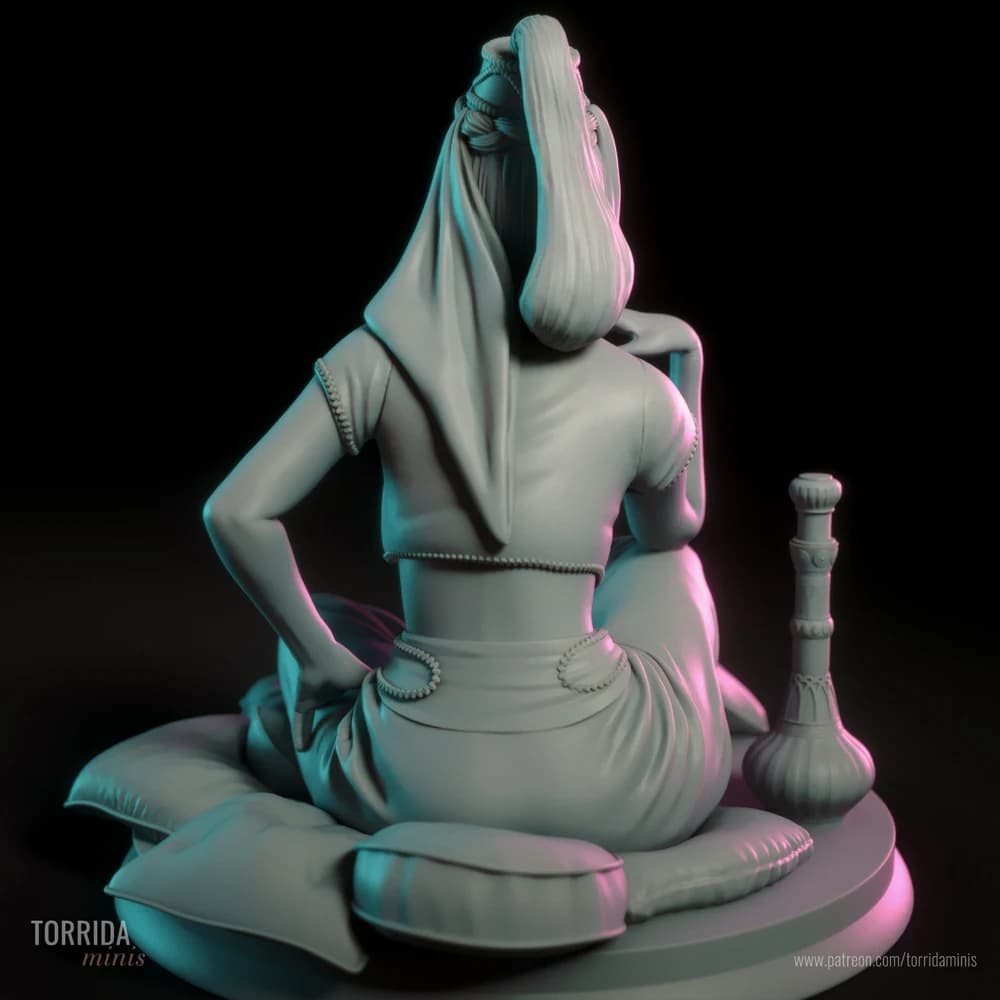 Jeannie — Miniatura 3D Oriental | Torrida Minis