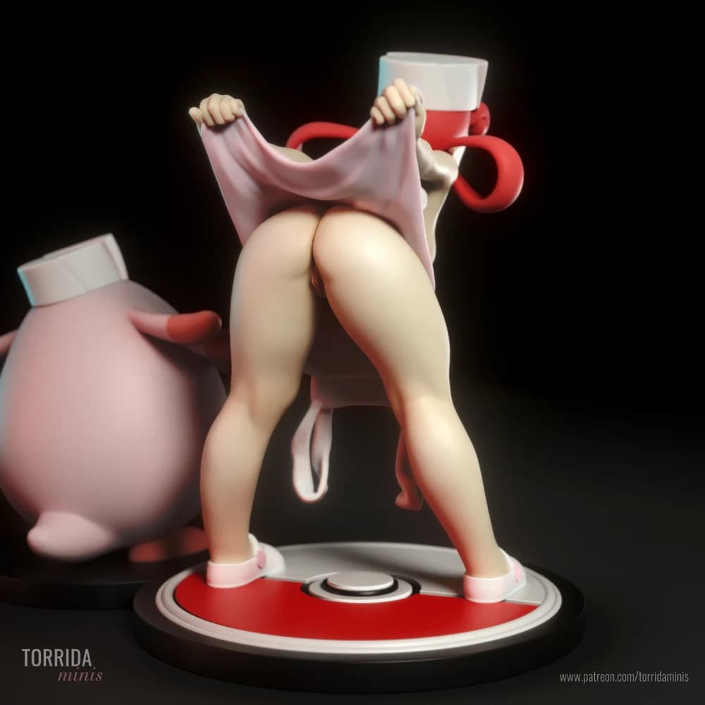 Nurse Joy — Miniatura 3D Pin-up Anime | Torrida Minis